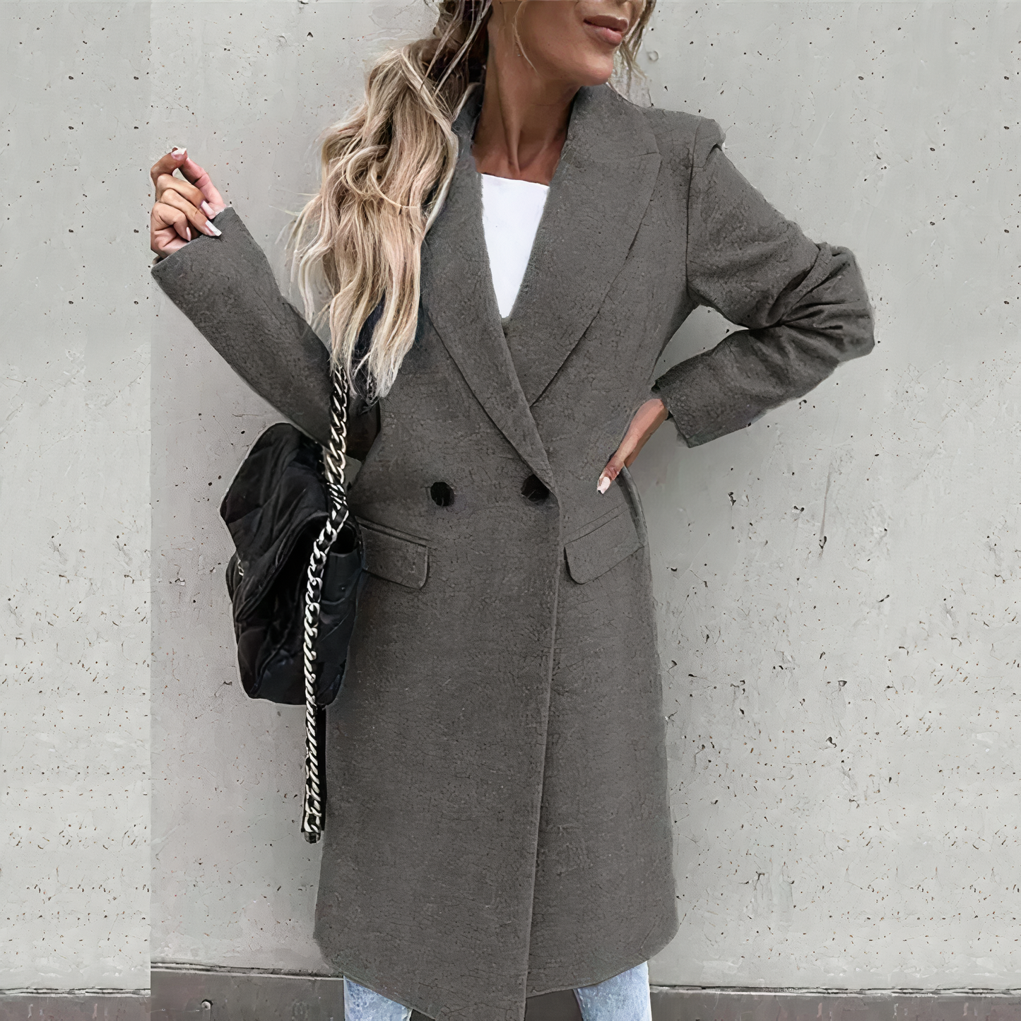 Double-buttoned trench coat Molly