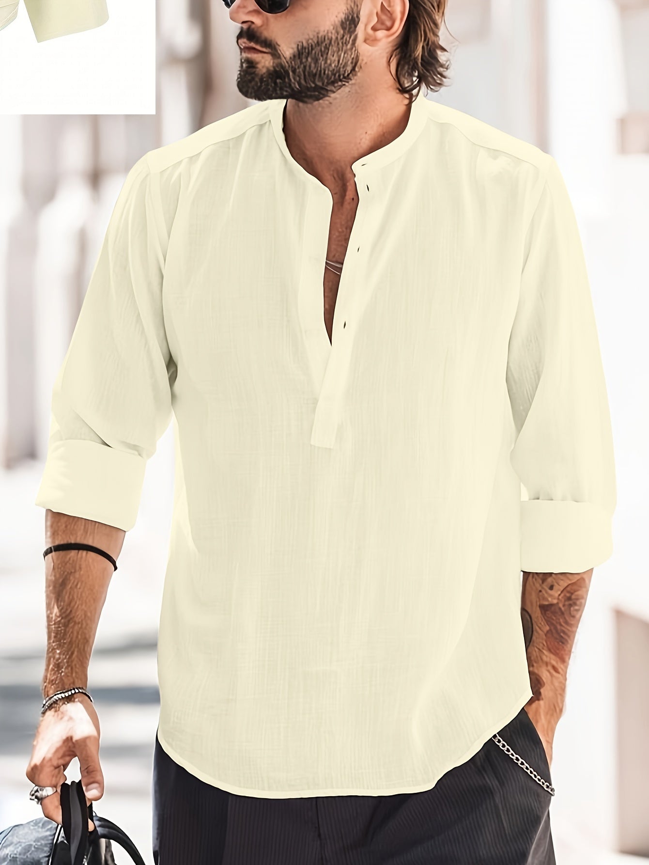 Dieter men's cotton shirt in casual style