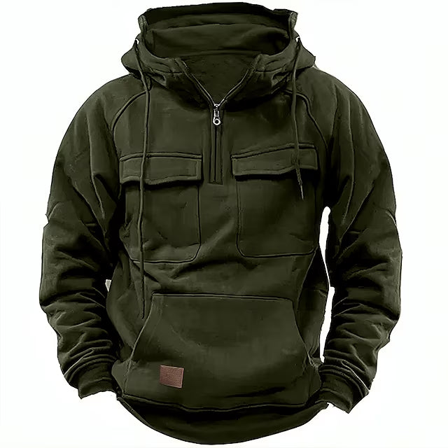 Casual Hoodie with Zipper Timo