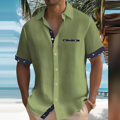 Ren Men's Summer Casual Shirt