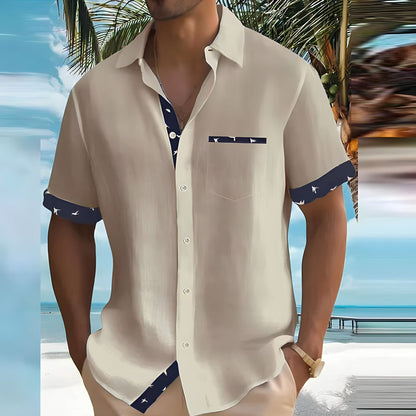 Ren Men's Summer Casual Shirt