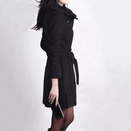 Elegant women's winter trench coat Tanja