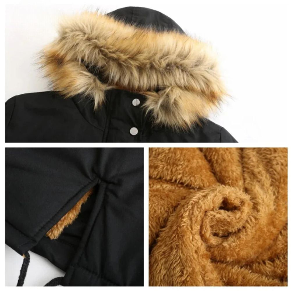 Women's Premium Winter Coat with Windbreaker Nikki