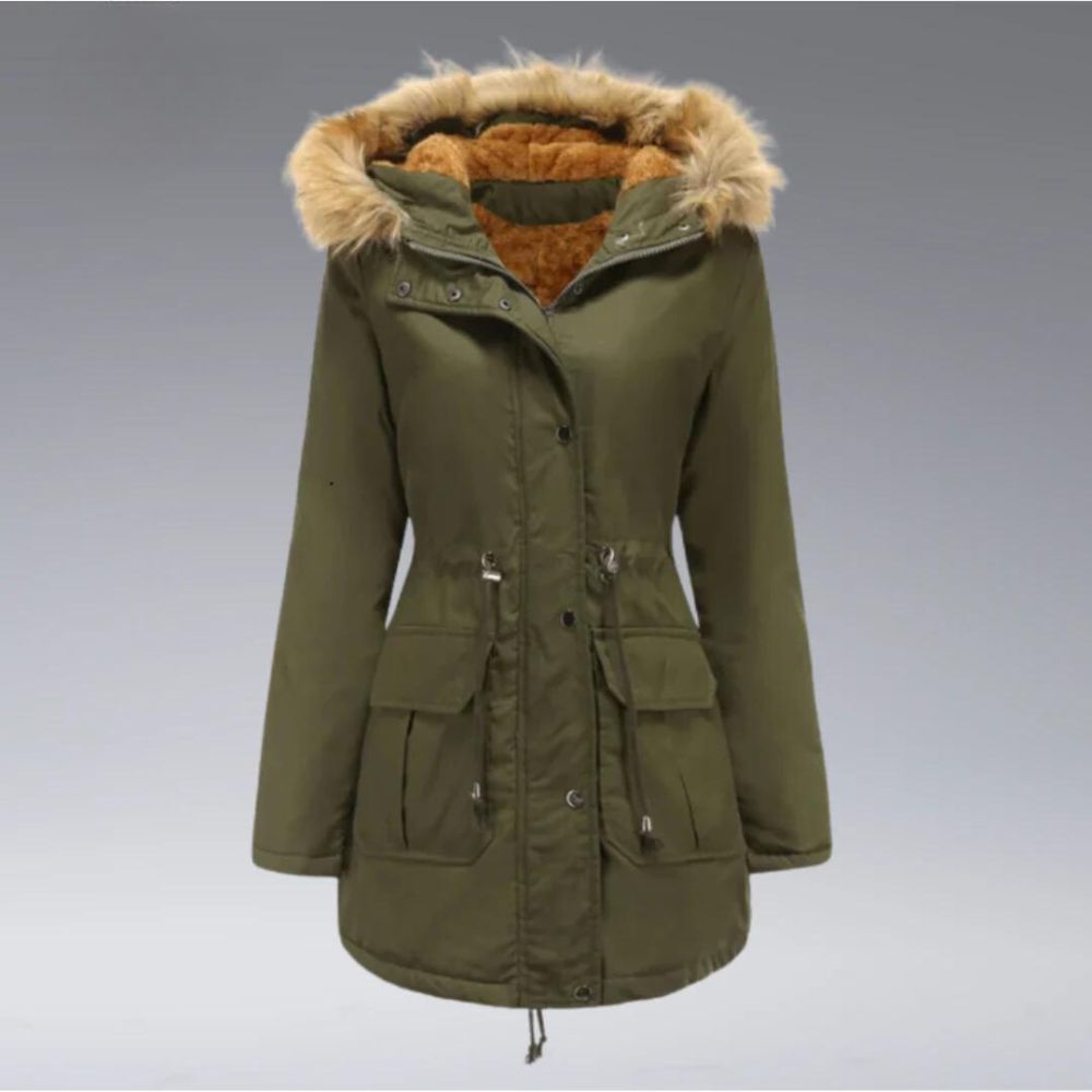 Women's Premium Winter Coat with Windbreaker Nikki