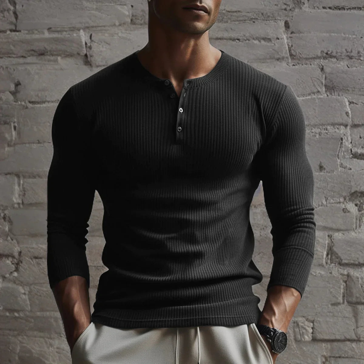 Breathable sweater for men Nolan