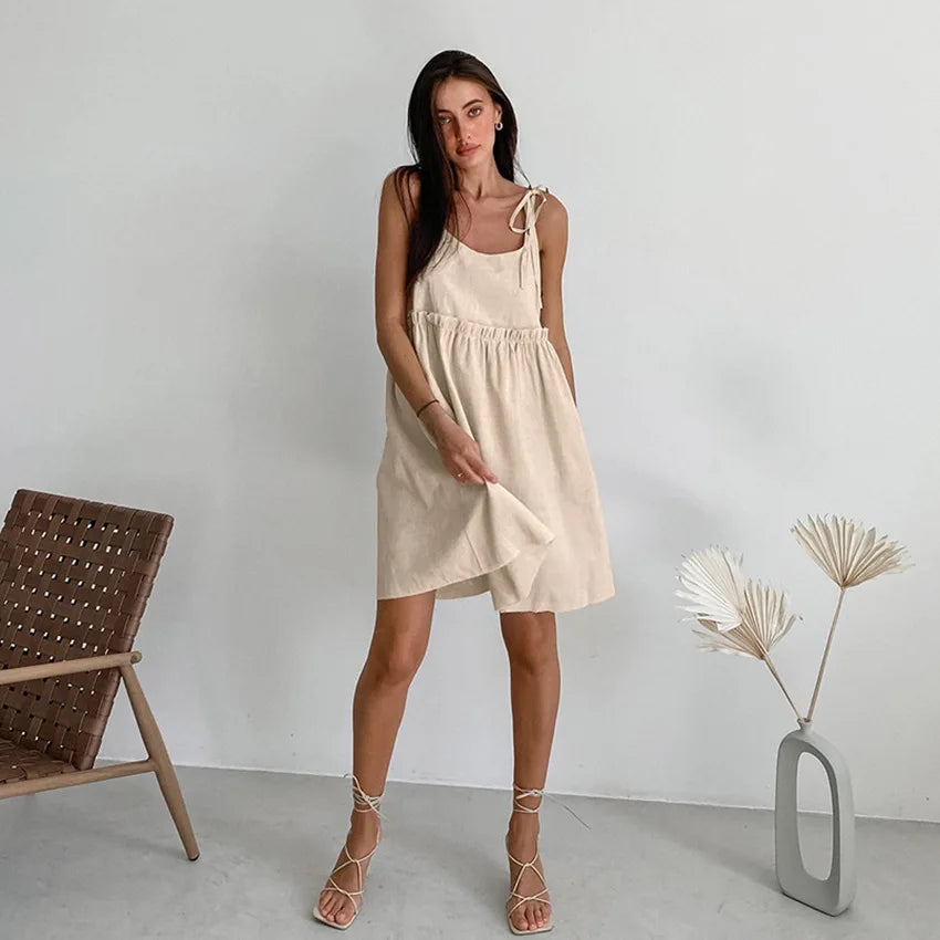 linen sundress