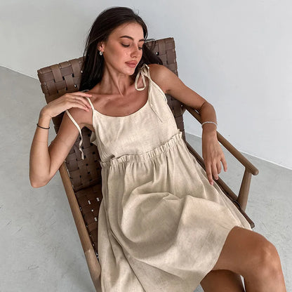 linen sundress