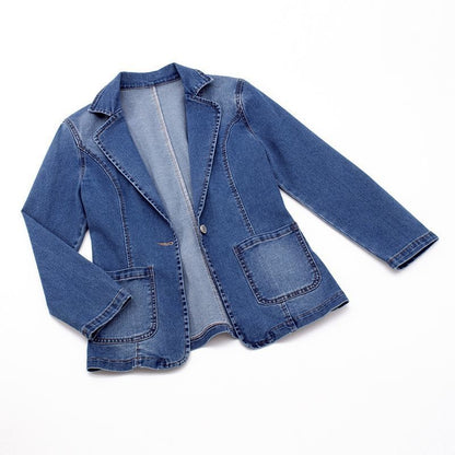 Timeless denim blazer for women Hedy