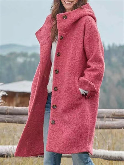 Wool winter coat for women Heida