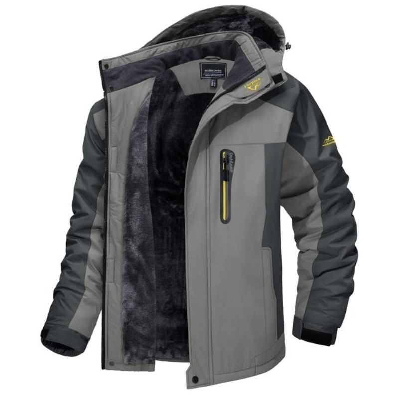 Karlo men's winter jacket with waterproof function