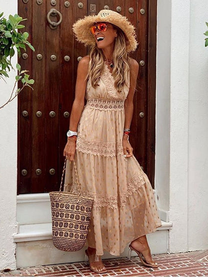 Boho inspiriertes Kleid Gerel