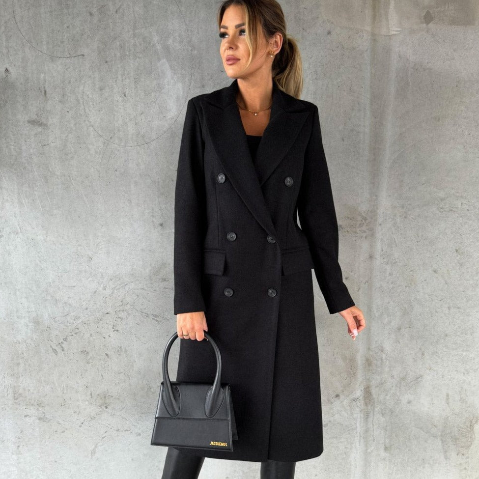 Elegant warm coat Malina