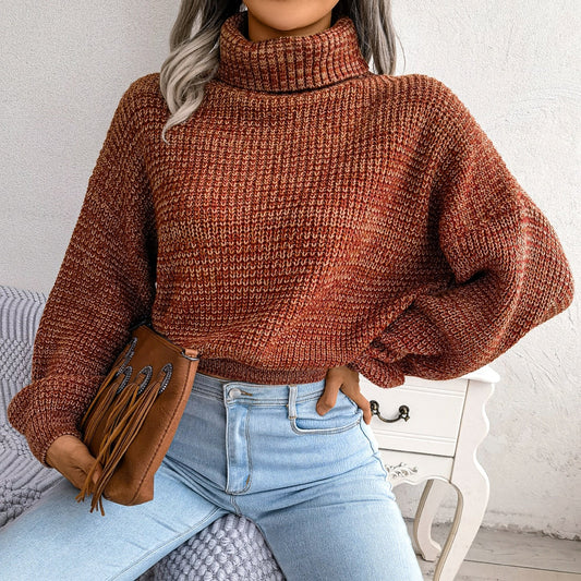 Cozy knit turtleneck sweater Ena