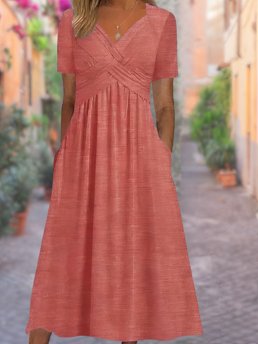 Selby V-neck summer dress