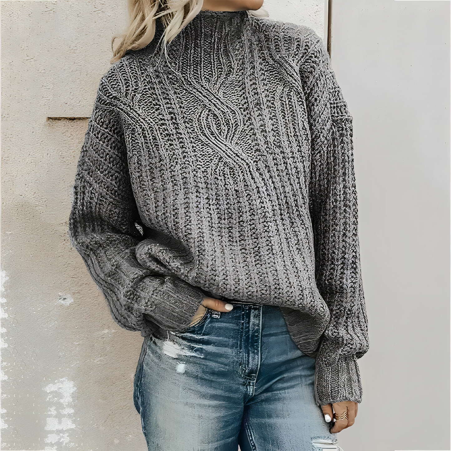 Soft knitted sweater Sloane 