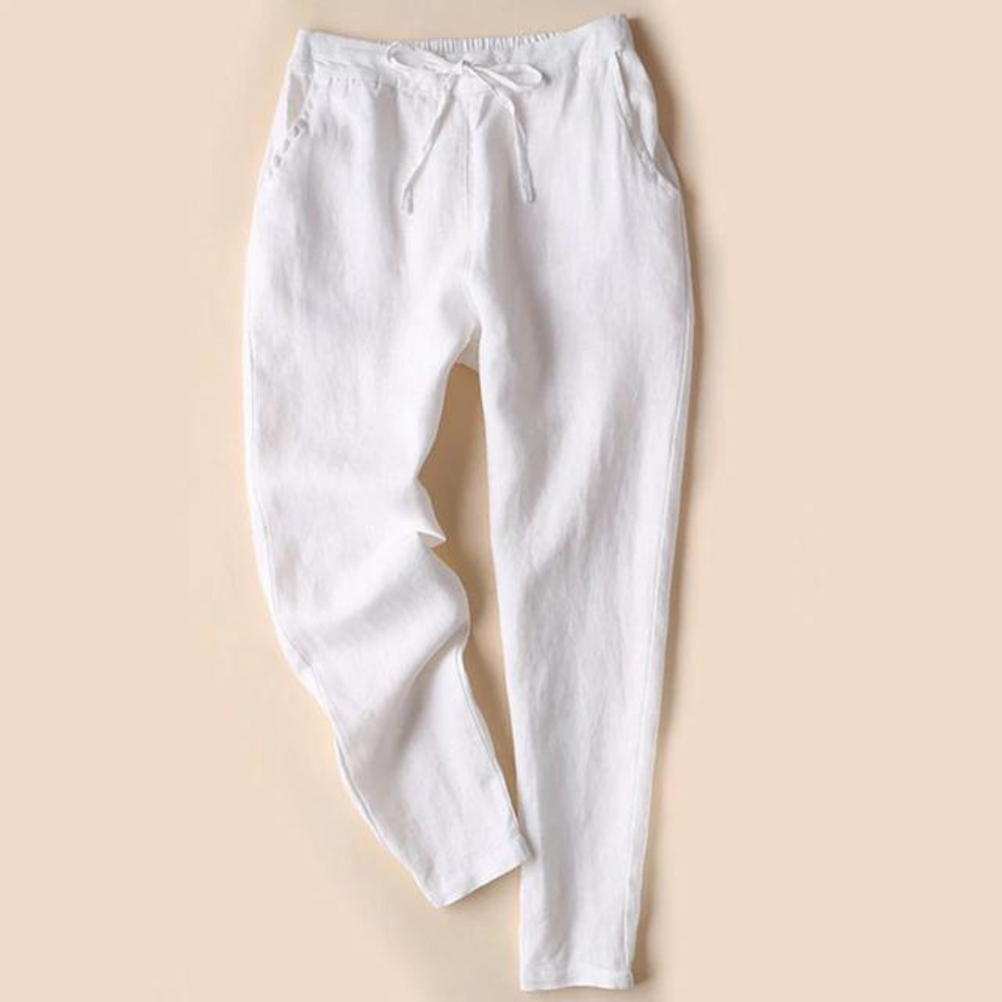 women's cotton-linen pants