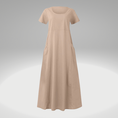 Lockeres Sommerkleid aus Baumwolle –Sarah