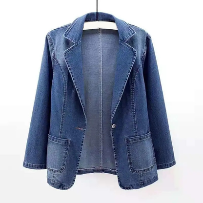 Timeless denim blazer for women Hedy