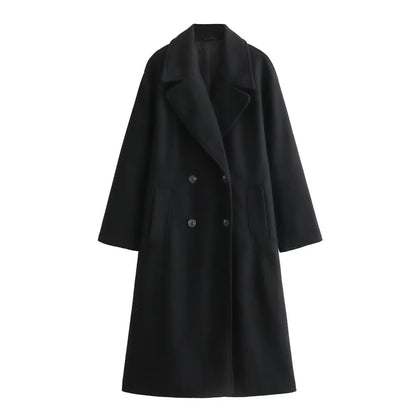 Elegant long winter coat for women Wileen