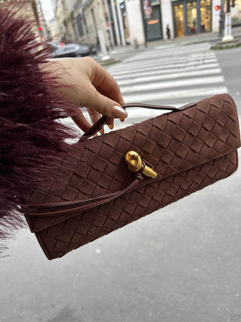 Bianca suede bag 