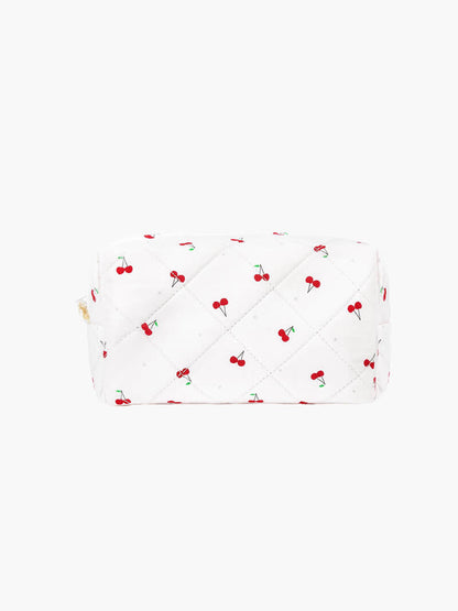 cherry cosmetic bag 