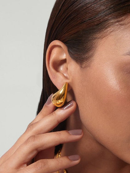 Hailey earrings 14K gold plated