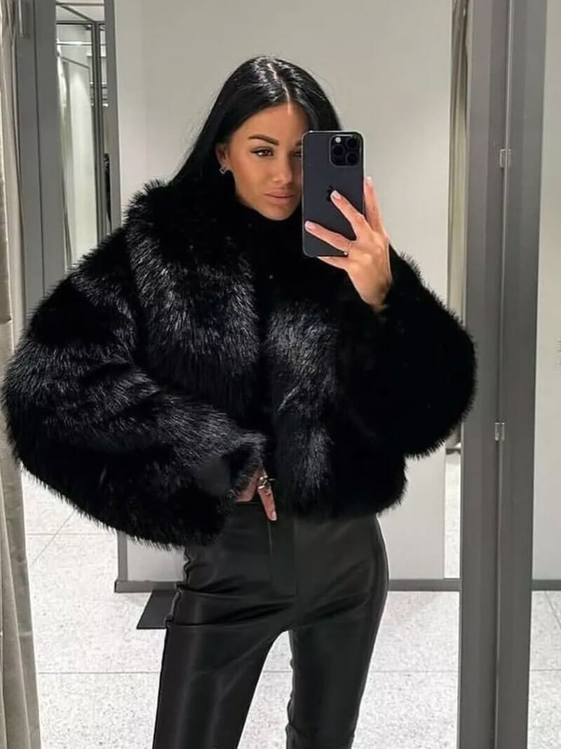 Jenna faux fur coat