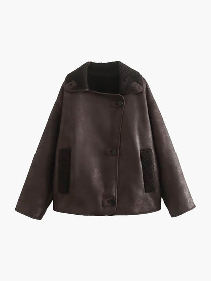 Laila faux leather jacket