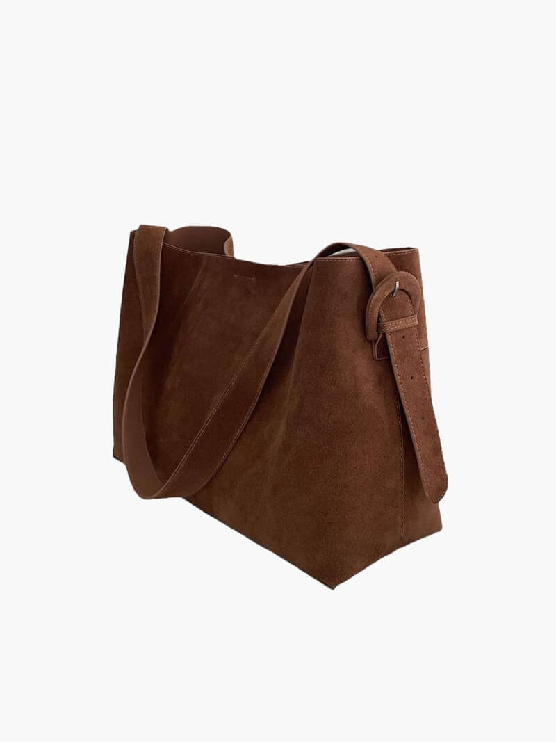 Lessly bag made of faux suede 