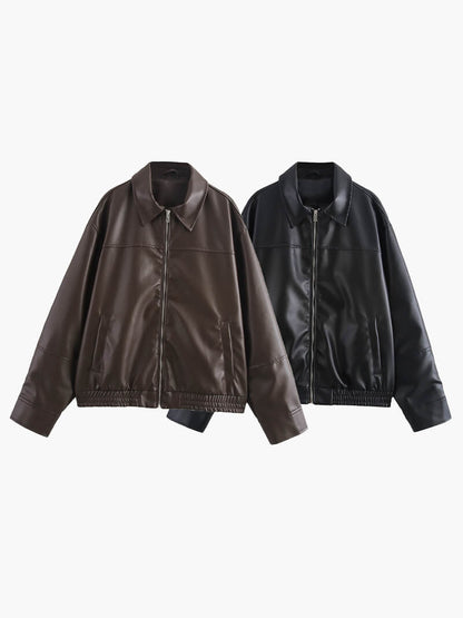 Lilli faux leather jacket