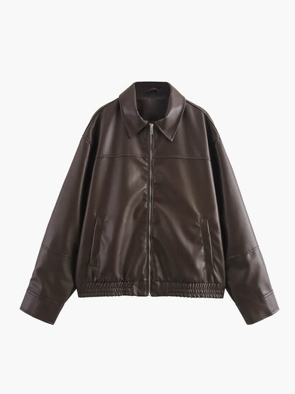 Lilli faux leather jacket