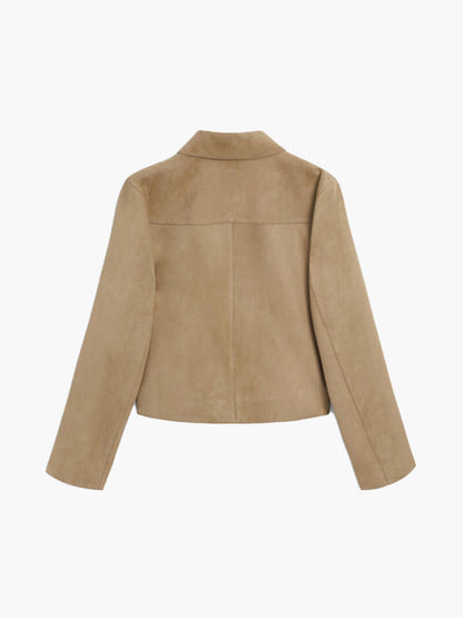 Marissa faux suede jacket