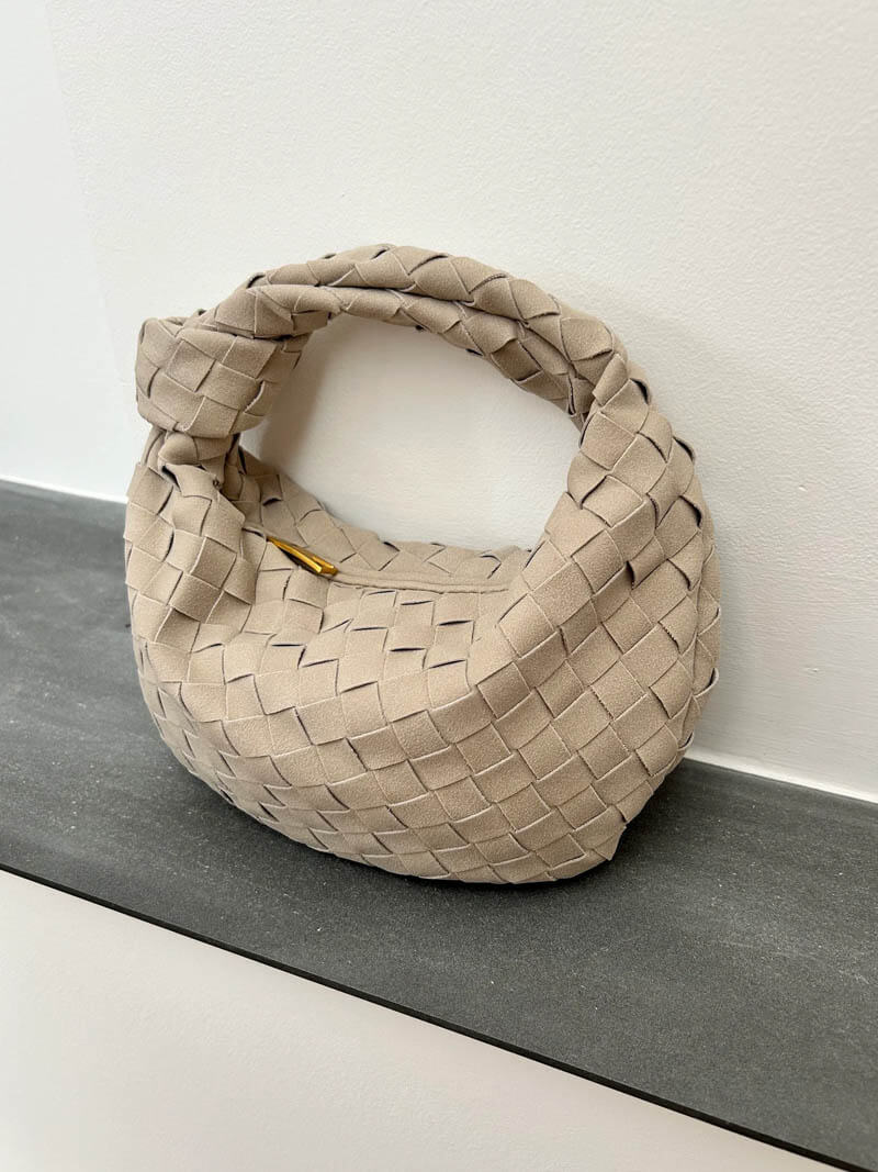 Woven Bag Mini Suede