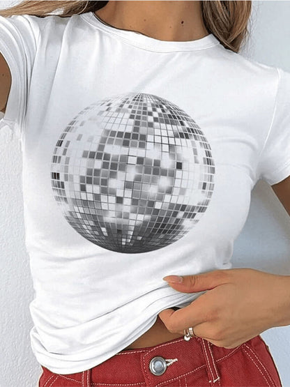 Glitter Ball T Shirt