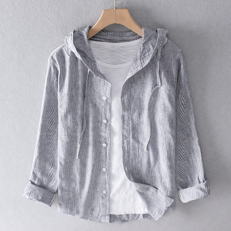 Linen Blouse with Breathable Design – Sophie