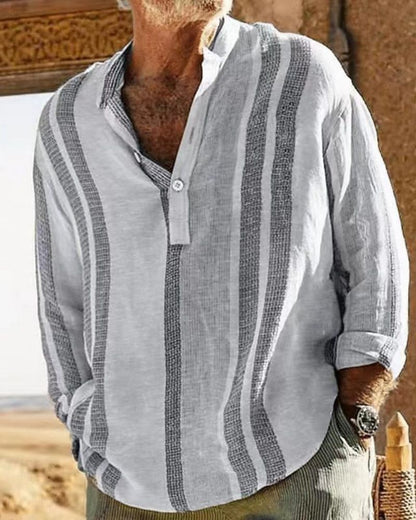 Linen shirt for men Ideal for summer by Tewdor