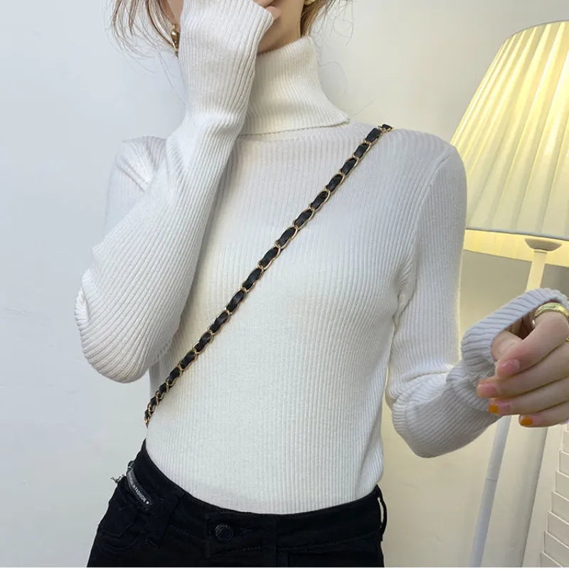 Cuddly soft knitted sweater Thea