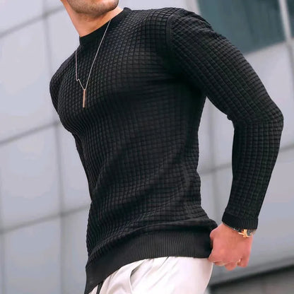 Slim Fit Knitted Sweater for Men Theron