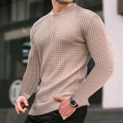 Slim Fit Knitted Sweater for Men Theron