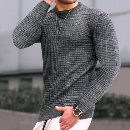 Slim Fit Knitted Sweater for Men Theron