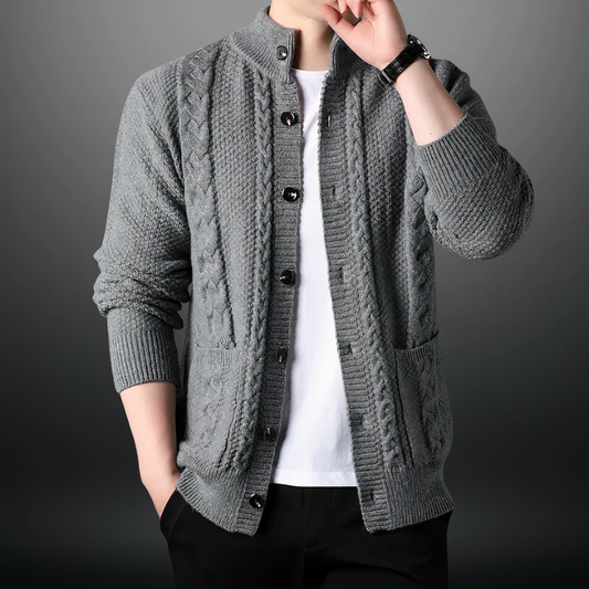 Fashionable knitted cardigan for men Toby