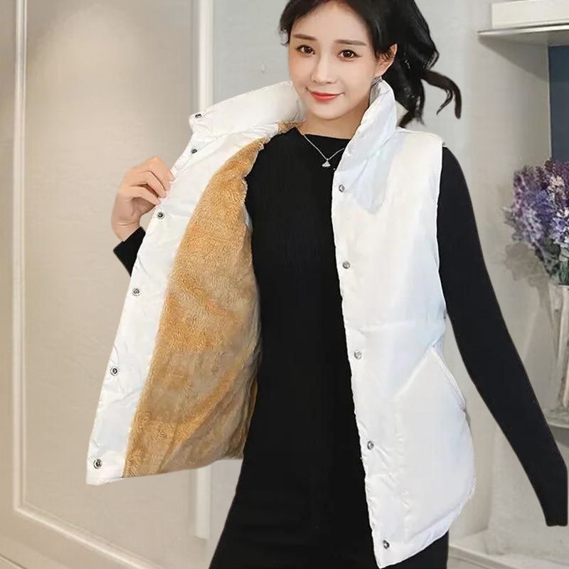 Warm women's coat in long version Trude