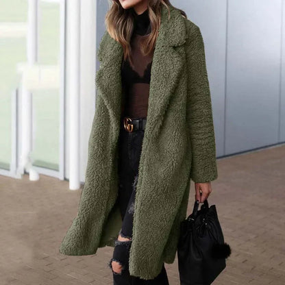 Trendy teddy coat for women Valeria