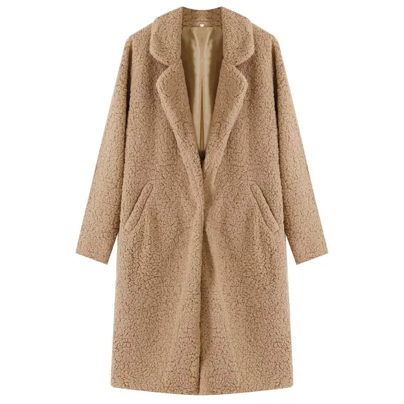 Trendy teddy coat for women Valeria