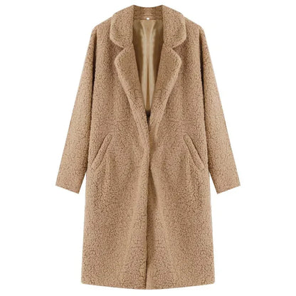 Trendy teddy coat for women Valeria