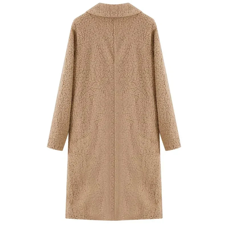 Trendy teddy coat for women Valeria