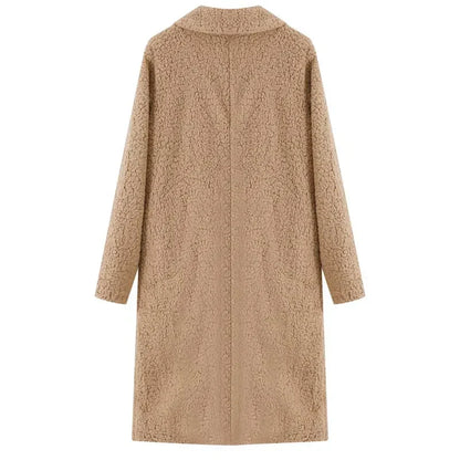 Trendy teddy coat for women Valeria