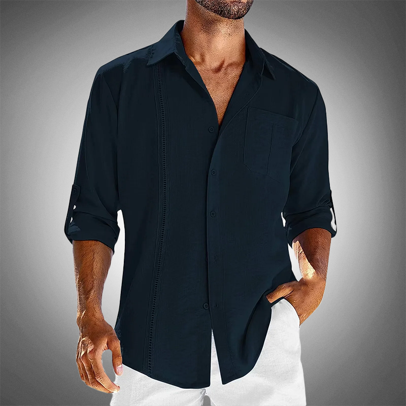 Retro Linen Summer Shirt for Men Haro