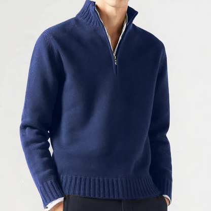 Cuddly warm quarter zip sweater Wilbur