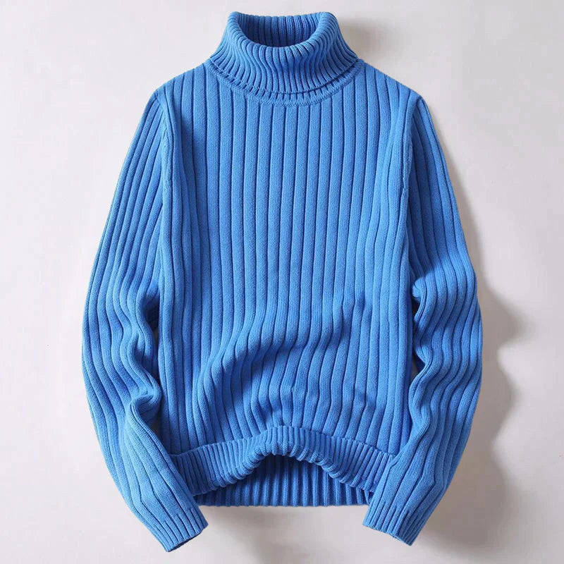 Merino wool turtleneck sweater for men Wyatt